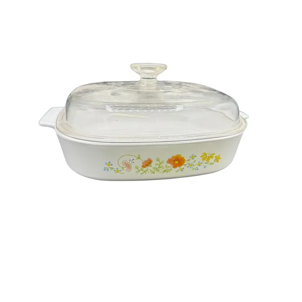 🥘 Corning Ware 1.5 Qt A-1 1/2-B Spice Of Life La Sauge Vintage Casserole  dish